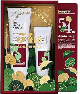 CENTELLIAN 24 Madeca Cream (Special Edition - Burgundy, 1.7+0.5fl oz) - Moisturizer for Face, Korean Skincare. Dry, Sensitive Skin by Dongkook. TECA, Centella Asiatica, Madecassoside.