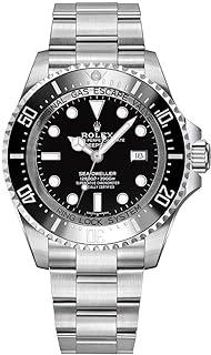 Sea Dweller Black Dial Stainless Steel Mens Watch 116660