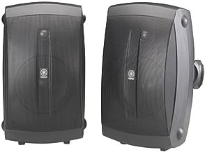 YAMAHA NS-AW350B All-Weather Indoor/Outdoor 2-Way Speakers - Black (Pair)