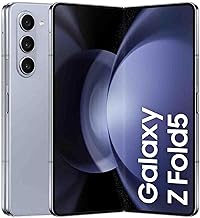 SAMSUNG Galaxy Z Fold 5 F9460 Foldable Design, 5G Physical Dual Sim 512GB 12GB RAM Factory Unlocked Global Smartphone Mobile Cell - ICY Blue