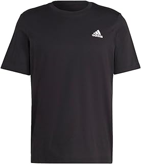 Men's Essentials Single Jersey Embroidered Small Logo T-Shirt