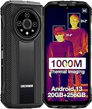 DOOGEE Rugged Smartphone Unlocked V31GT 5G Wi-Fi 6,20GB+256GB Rugged Phone with 50MP Camera,Android 13 Cell Phone,10800mAh, 6.6" FHD Waterproof Mobile Phone Unlocked Dual Sim OTG NFC