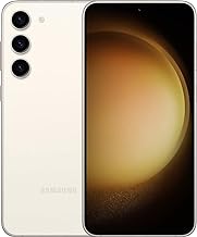 Samsung Galaxy S23 Plus 5G (SM-S916B/DS) Dual SIM 256GB ROM 8GB RAM GSM Unlocked Smartphone International Version Mobile Cell Phone - Cream