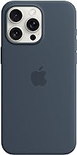 Apple iPhone 15 Pro Max Silicone Case with MagSafe - Storm Blue ​​​​​​​