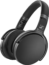 Sennheiser Consumer Audio HD 450BT Bluetooth 5.0 Wireless Headphone with Active Noise Cancellation - 30-Hour Battery Life, USB-C Fast Charging, Virtual Assistant Button, Foldable - Black
