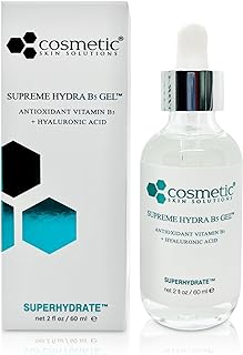 Cosmetic Skin Solutions Supreme Hydra B5 Gel, Antioxidant Vitamin B5 and Hyaluronic Acid Formula (2 oz)