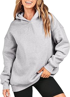 ANRABESS Women's Oversized Hoodies Fleece Hooded Sweatshirts Casual Long Sleeve Pullover Loose 2023 Fall Clothes