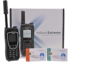 Iridium 9575 Extreme Satellite Phone with Prepaid and Postpaid SIM Cards