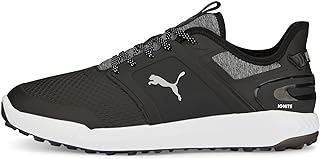 Men's Ignite Elevate Golf Shoe, Puma Black-Puma Silver, 15