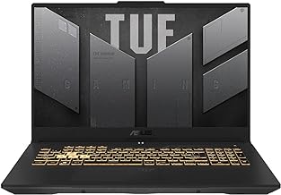 ASUS TUF Gaming F17 (2023) Gaming Laptop, 17.3” FHD 144Hz Display, GeForce RTX 3050, Intel Core i5-12500H, 16GB DDR4, 512GB PCIe SSD, Wi-Fi 6, Windows 11, FX707ZC-ES53,Mecha Gray