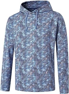 M MAELREG Hoodies for Men Golf Fleece Hooded Sweatshirts Dry Fit Athletic Lightweight Casual Midlayer Mens Hoodies Pullover