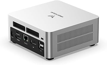 MINISFORUM Venus Series UN1265 Mini PC Core i7-12650H(10C/16T, up to 4.7GHz) Windows 11 Home 32GB RAM 1TB SSD, HDMI/DP/USB-C 4K@60Hz Triple Outputs, 2.5G LAN, WiFi6E, 4X USB Port Desktop Computer