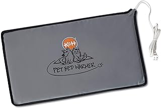 K&H Pet Products Pet Bed Warmer, Turn Any Cat or Dog Bed Into a Heated Cat or Dog Bed, Waterproof Heated Pad to Insert Inside Indoor Cat and Dog Beds - Gray X-Large