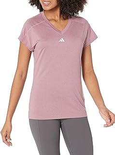 Women's Aeroready Train Essentials Minimal Branding V-Neck T-Shirt