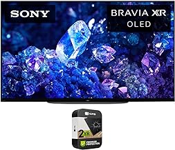 Sony XR48A90K Bravia XR A90K 48 inch 4K HDR OLED Smart TV 2022 Model Bundle with Premium 2 YR CPS Enhanced Protection Pack