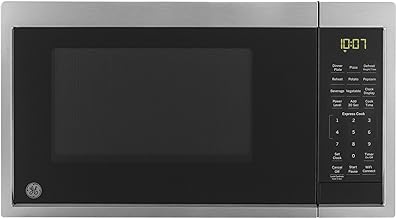 GE Smart Countertop Microwave Oven | Complete with Scan-to-Cook Technology and Wifi-Connectivity | 0.9 Cubic Feet Capacity, 900 Watts | Smart Home & Kitchen Essentials | Stainless Steel