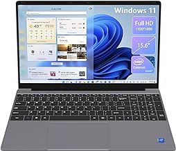 ApoloSign 15.6'' Laptop Computer, Quad-Core Intel Celeron N5095 Processors, 12GB DDR4, 512GB SSD, 1080P FHD Display, Windows 11 Laptops Computers, Ultra Slim, 170° Open AngleI, Long Battery Life