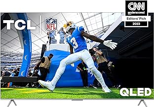 TCL 85-Inch Q6 QLED 4K Smart TV with Google TV (85Q650G, 2023 Model) Streaming UHD, Dolby Vision, Dolby Atmos, HDR Pro+, Game Accelerator Enhanced Gaming, Voice Remote, Compatible with Alexa