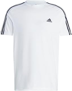 Men's Essentials Single Jersey 3-Stripes T-Shirt
