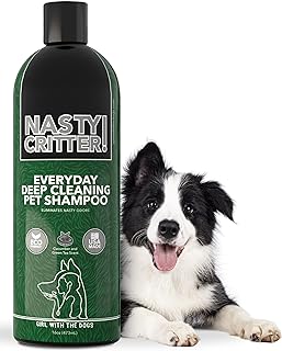 Nasty Critter! by Girl With The Dogs - Everyday Deep Cleaning Dog Shampoo 16 Oz, Made in USA 8 Wks+