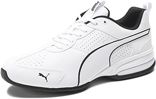 Mens Tazon Advance Leather Running Sneakers Shoes - Grey