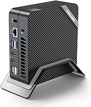 MINISFORUM Venus Series UM773 Lite Mini PC AMD Ryzen 7 7735HS Desktop Computer, DDR5-4800 32GB 1TB PCIe4.0 SSD, 2.5Gbps LAN, 2X4K HDMI, 1X8K USB4 Output, Radeon 680M Graphics Micro PC