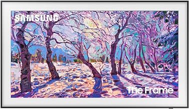 SAMSUNG 75-Inch Class QLED 4K The Frame LS03B Series, Quantum HDR, Art Mode, Anti-Reflection Matte Display, Slim Fit Wall Mount Included, Smart TV w/ Alexa Built-In (QN75LS03BAFXZA, Latest Model)