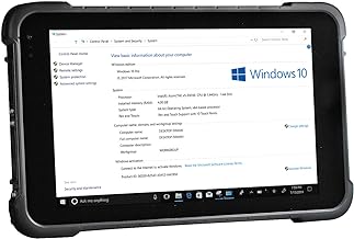 Vanquisher 8-Inch Industrial Rugged Tablet PC, Windows 10 Pro 64-bit | 7800mAH Battery | GPS GNSS | 4G LTE| Drop Resistant, for Enterprise Field Mobility
