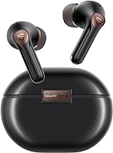 SoundPEATS Air4 Pro Adaptive Hybrid Active Noise Cancelling Earbuds, Bluetooth 5.3 Earbuds with Lossless Sound & AptX Voice, 6 Mic CVC 8.0, Multipoint Pairing, in-Ear Detection, Transparency Mode, 26H