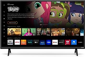 VIZIO 40-inch D-Series Full HD 1080p Smart TV with AMD FreeSync, Apple AirPlay and Chromecast Built-in, Alexa Compatibility, D40f-J09, 2022 Model