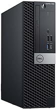 Dell Optiplex 7060 SFF Desktop Computer PC | Intel 8th Gen i7-8700 (6 Core) | 32GB DDR4 Ram 512GB NVMe M.2 SSD | Built-in WiFi & Bluetooth | Windows 11 Pro | Wireless Keyboard & Mouse(Renewed)