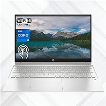 HP 2023 Newest Pavilion Laptop, 15.6" FHD Touchscreen, 13th Gen Intel Core i7-1355U, 16GB RAM, 1TB PCIe SSD, Webcam, FP Reader, Backlit KB, Wi-Fi 6, Windows 11 Home, Silver