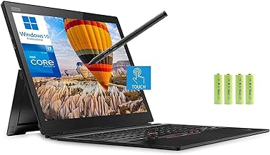[Windows 10 Pro] Lenovo ThinkPad X1 Tablet Gen 3 2-in-1 Business Laptop, 13'' IPS Touchscreen 400 nits Intel 4-core i7-8650U, 8GB RAM 256GB PCIe SSD, Fingerprint Reader, Detachable Keyboard, w/Battery