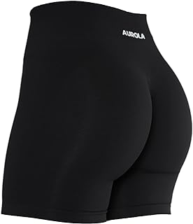AUROLA Intensify Workout Shorts for Women Seamless Scrunch Active Exercise Fitness Amplify Shorts