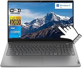 Lenovo ThinkBook 15 G4 Business Laptop, 15.6" FHD Touchscreen, 10-Core Intel Core i5-1235U, 24GB RAM, 1TB NVMe SSD, WiFi 6, Backlit KYB, Fingerprint, Thunderbolt 4, Win 11 Pro, w/CUE Accessories