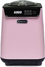 Whynter ICM-128BPS Upright Automatic Ice Cream Maker 1.28 Quart Capacity with Built-in Compressor, no pre-freezing, LCD Digital Display, Timer, with Stainless Steel Bowl Limited Black Pink Edition