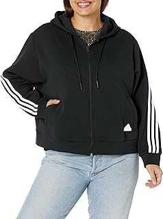 Women's Future Icon Three Stripes Full-Zip Hoodie
