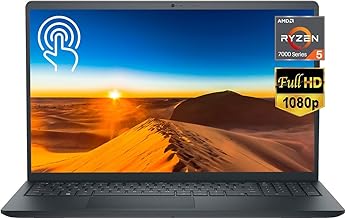 Dell 2023 Newest Inspiron 15 3535 Touchscreen Laptop for Business Student, 15.6" FHD Touch Display, AMD Ryzen 5 7530U(>i7-1255U, Up to 4.5GHz), 32GB RAM, 1TB SSD, WiFi, Webcam, Windows 11 Home