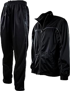 Mens Active Tracksuit with Zippered Back Pocket