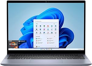 Dell Inspiron 2-in-1 Touch Laptop, 14" WUXGA IPS Display, AMD Ryzen 5 7530U(Beat i7-11600H) Up to 4.5GHz, 8GB RAM, 1TB SSD, Backlit KB, Fingerprint Reader, Wi-Fi 6E, USB-C, HDMI, Win 11 Pro