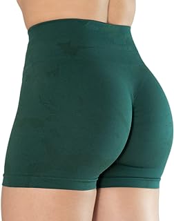 AUROLA CAMO Collection Workout Shorts for Women Subtle Logo Seamless Scrunch Active Short