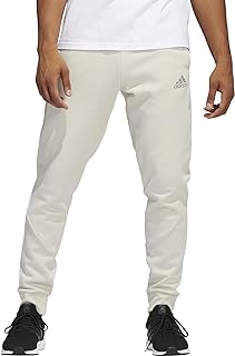 Men's Sportswear Stadium Fleece Badge of Sport Cuffed Joggers Sweatpants (Alumina Off-White)