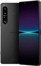 Sony Xperia 1 IV XQ-CT72 5G Dual 512GB 12GB RAM Factory Unlocked (GSM Only | No CDMA - not Compatible with Verizon/Sprint) GSM Global Model, Mobile Cell Phone – Black