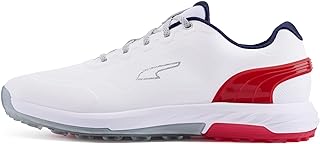Men's ALPHACAT Nitro Sneaker, Puma White-for All TIME RED-Puma Navy, 12
