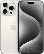 Apple iPhone 15 Pro Max (256 GB) - White Titanium | [Locked] | Boost Infinite plan required starting at $60/mo. | Unlimited Wireless | No trade-in needed to start | Get the latest iPhone every year