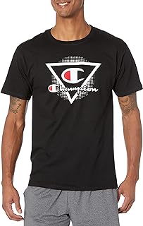 Champion mens T-shirt, Cotton Midweight Men's Crewneck Tee,t-shirt for Men, Seasonal Graphics