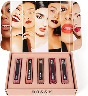 Bossy Cosmetics OPRAH'S FAVORITE THINGS 2023 Power Woman Essentials Liquid Lipstick (LUXE GIFT SET)