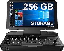 GPD Micro PC [256GB M.2 SSD Version] 6 Inches Mini Industry Laptop [Latest HW Update CPU Celeron Processor N4120] Portable Laptop Computer Notebook OS Win 10 Pro,Ubuntu Mate 18.10,8GB RAM