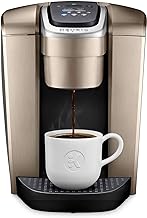 Keurig K-Elite Single Serve K-Cup Pod Coffee Maker, Brushed Gold