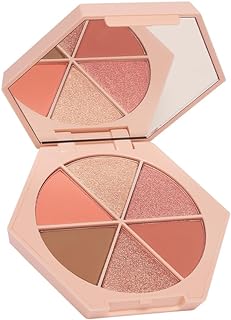 EM COSMETICS Divine Skies Eyeshadow Palette, 6 Ultra Pigmented Matte Shimmer Satin Shades, 9g (Magic Hour)